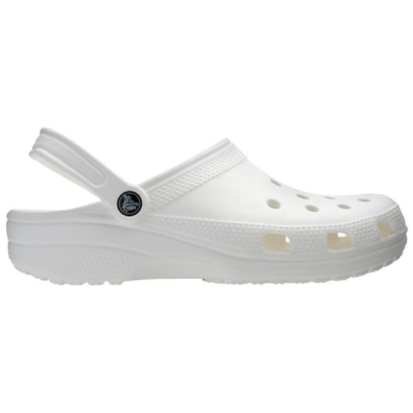 Crocs Unisex Classic Clogs White (US M11/W13)