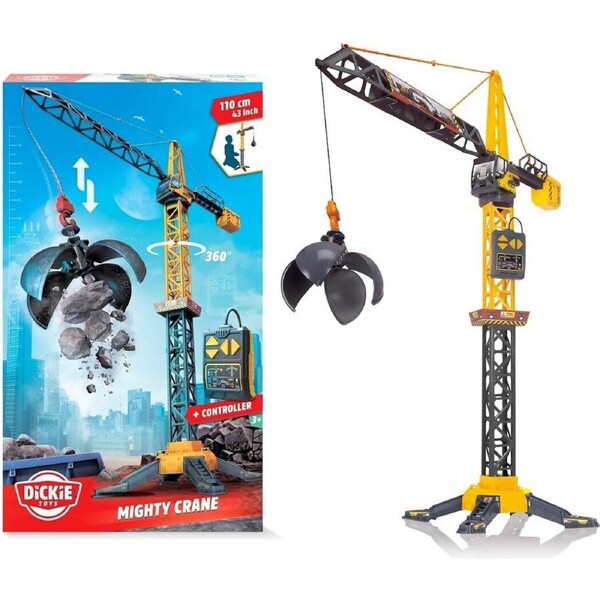 Dickie Toys - Mighty Crane 110cm Remote Control