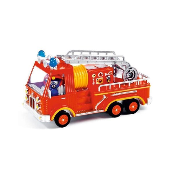 Djeco Captain Fire Crazy Motors 12x7cm Kids/Children Vehicle Play Toy 3y+
