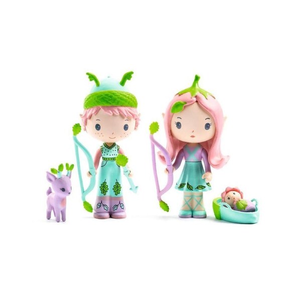Djeco Lily & Sylvestre Tinyly Figurines 18x13cm Kids/Childrens Play Toy 4y+
