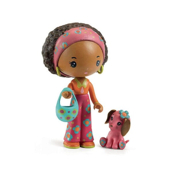 Djeco Poppy & Nouky Tinyly Figurines 10x13cm Kids/Childrens Fun Play Toy 4y+