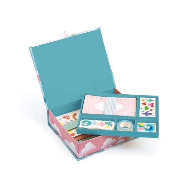 Djeco Charlotte Stationery Box Set 22x18cm Craft Kits/Tools Kids/Children 5y+