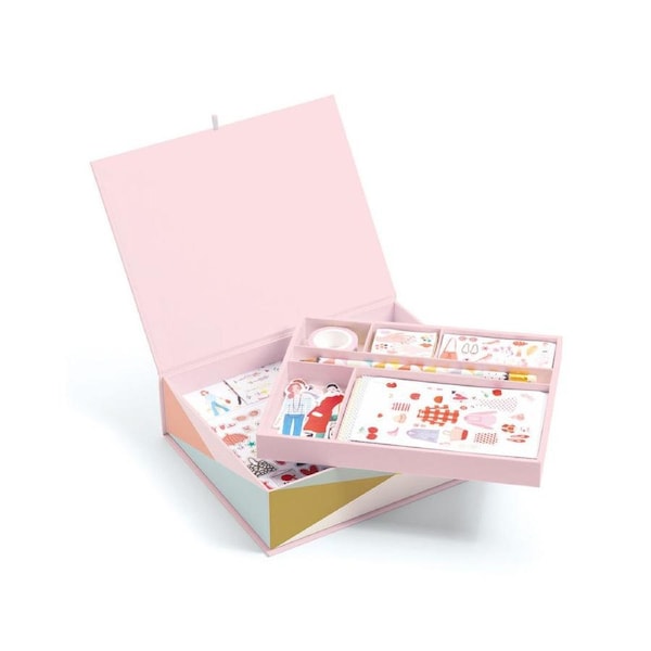 Djeco Tinou Stationery Box Set 22x18cm Craft Kits/Tools Kids/Children 5y+
