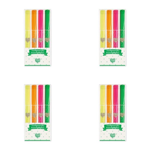 16pc Djeco Fluorescent Colourful Highlighters/Markers Set Kids/Children 5y+