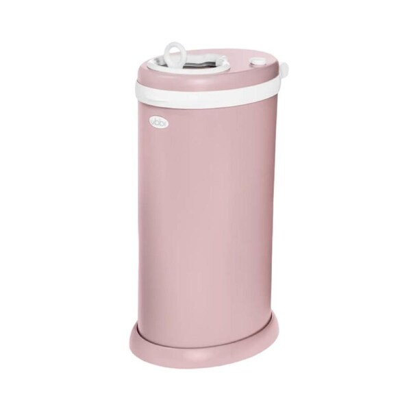 Ubbi Nappy Bin - Matte Pink