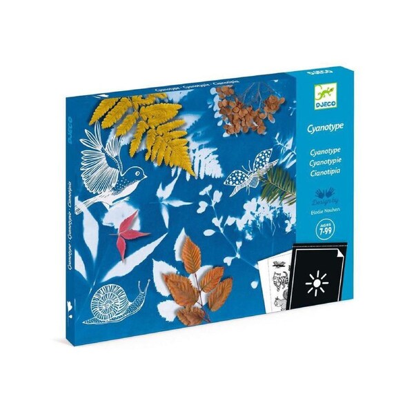 Djeco Cyanotype Starter Kit Kids/Children Creative Craft/Art Activity Kit 7y+