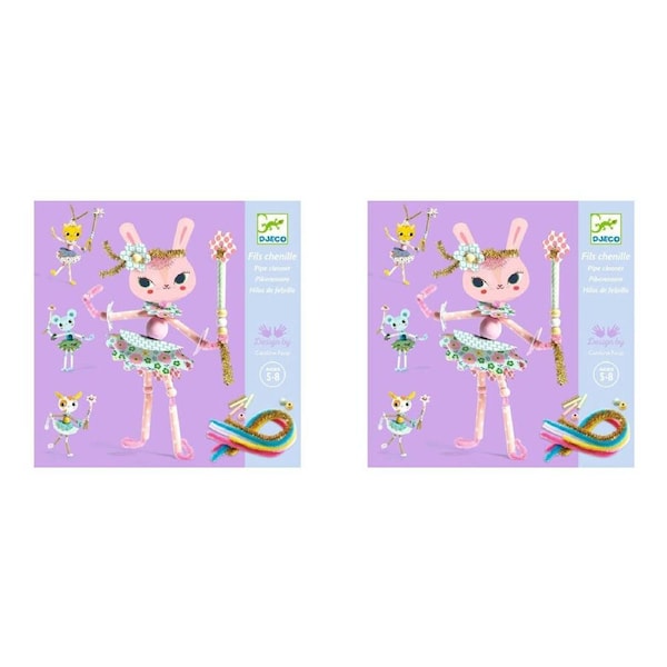 2x Djeco My Fairies Threading Kids/Children Art/Craft Activity Creative Kit 5y+