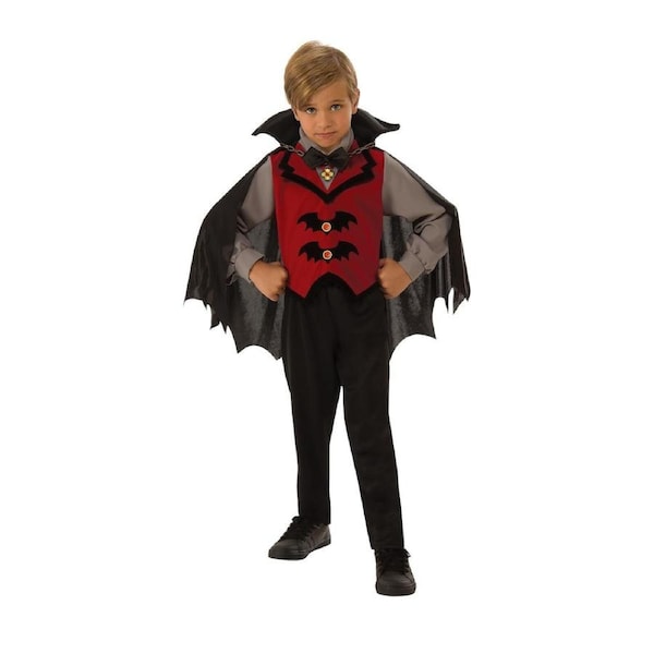 Rubies Vampire Boy Kids Dress Up Boys Scary Halloween Party Costume Set M