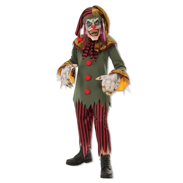 Rubies Crazy Clown Circus Kids Boys Dress Up Halloween Party Costume M