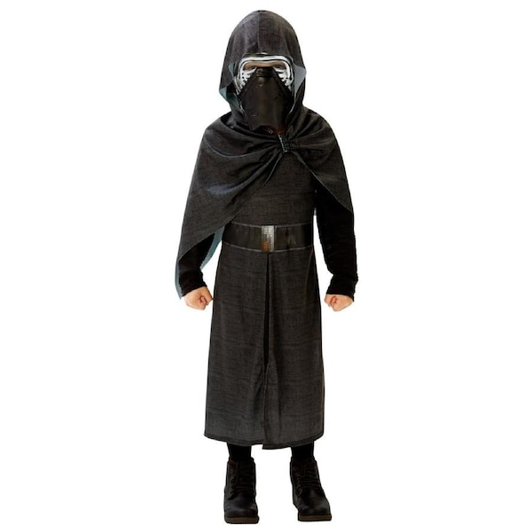 Star Wars Kids/Boys Kylo Ren Deluxe Halloween Party Dress Up Costume M