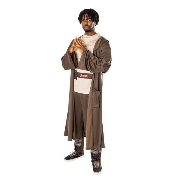 Star Wars Obi Wan Kenobi Mens Dress Up Halloween Party Costume XL