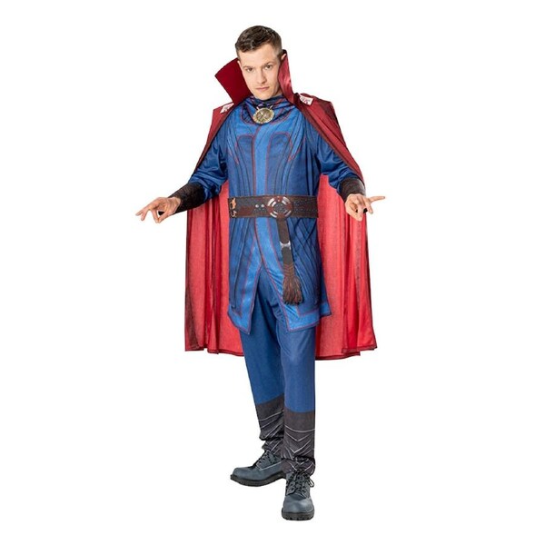 Marvel Dr Strange Deluxe Mens Dress Up Halloween Party Costume XL