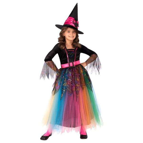 Rubies Spider Witch Kids/Children Girls Dress Up Costume Halloween Party S