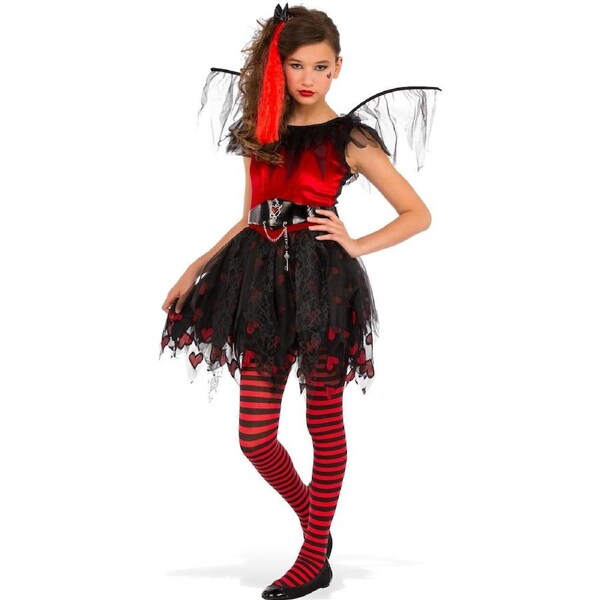 Rubies Punk Cupid Teen Kids Girls/Child Dress Up Halloween Party Costume S