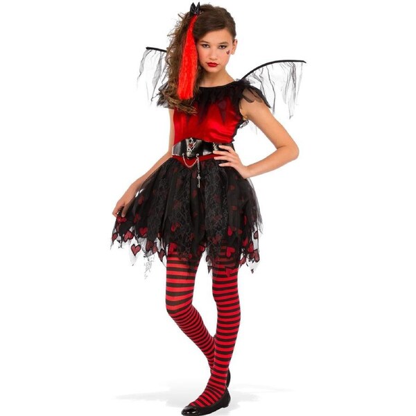 Rubies Punk Cupid Teen Kids Girls/Child Dress Up Halloween Party Costume M