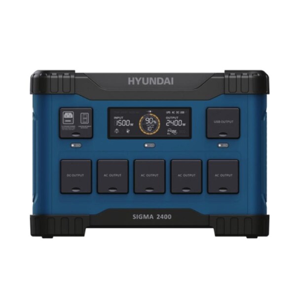 Hyundai 1843Wh 2400W Portable Power Station