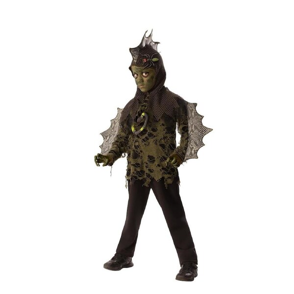 Rubies Swamp Boy Lizard Kids Boys Scary Dress Up Halloween Party Costume L
