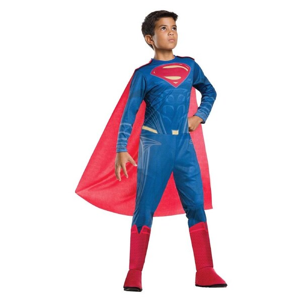 Dc Comics Superman Classic Kids Boys Dress Up Halloween Party Costume 6-8