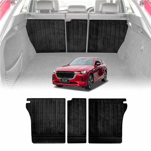 Back Seat Protector for Mazda CX-60 CX60 2023-Onwards All Weather Heavy Duty Car Seat Kick Mats Cover