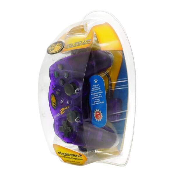 Mad Catz Dual Force 2 Pro For Playstation 2 (Purple)