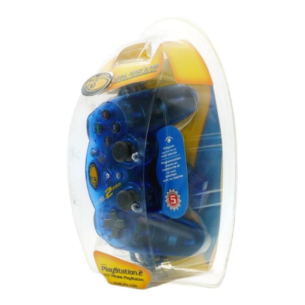 Mad Catz Dual Force 2 Pro For Playstation 2 (Blue)