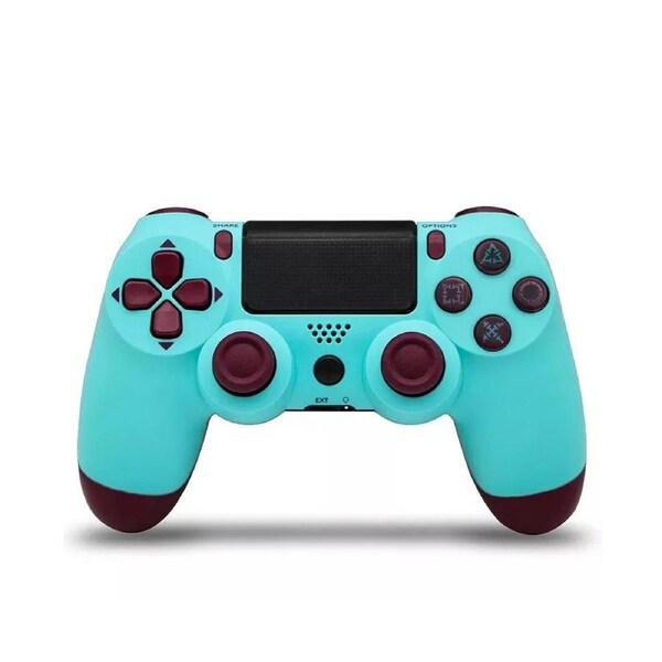 Bluetooth Controller Gamepad with Vibration for PlayStation 4 Detroit Wireless Joystick for PS4 Game Console Berry Blue