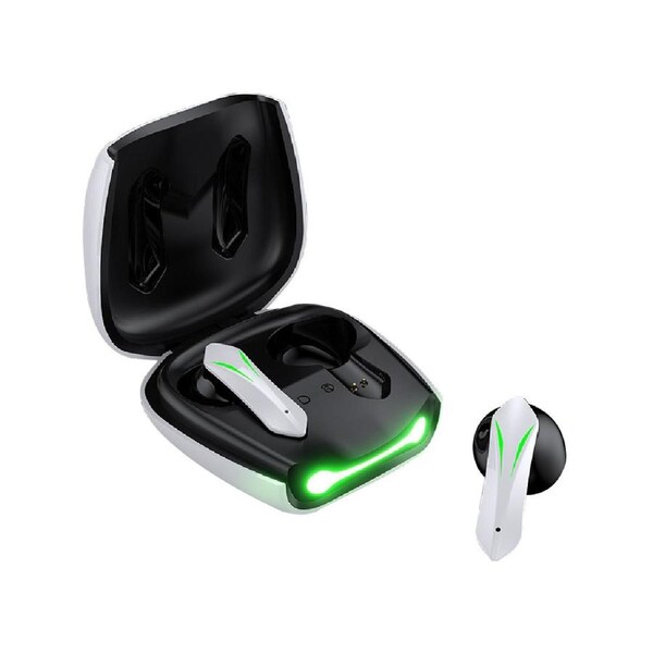 Wireless Gaming Headset, Bluetooth 5.2 In-Ear Headphones, Auto Pairing, Cool Light and Touch Function