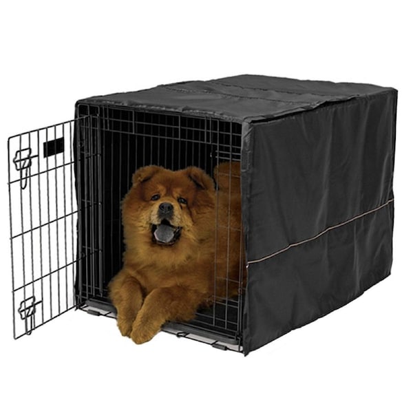 Midwest Dog Washable Crate Cover Durable Polyester Black 36" 90cm