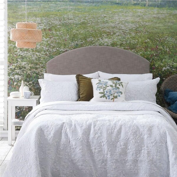 MM Linen Nalini Queen Bed Coverlet Set w/ Pillow Shams Cotton Queen