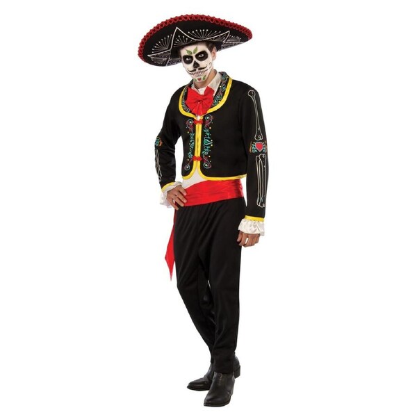 Rubies Day Of The Dead Senor Dress Up Scary Halloween Party Costume Standard
