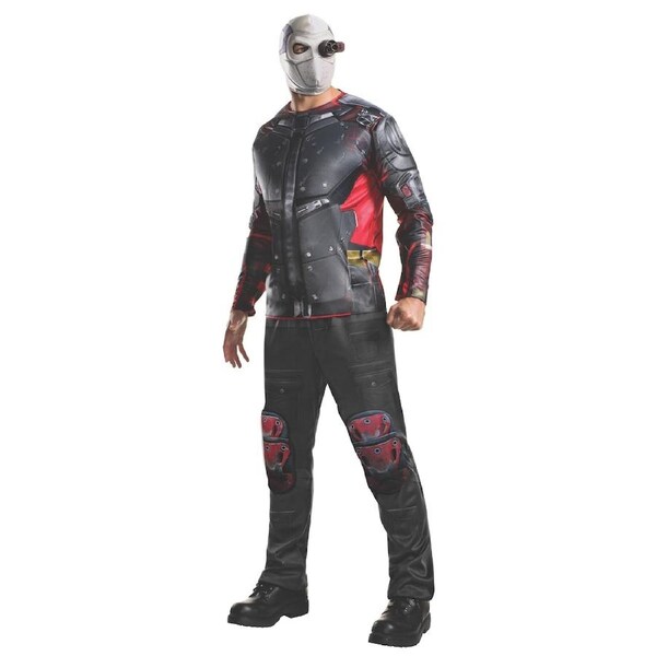 Dc Comics Deadshot Deluxe Adults Dress Up Halloween Party Costume Standard