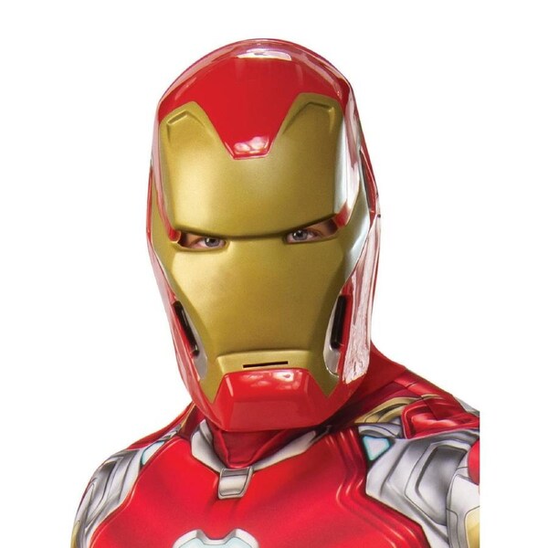 Marvel Avengers 4 Iron Man Deluxe Adult Dress Up Halloween Party Costume Standard