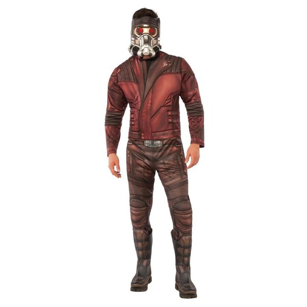 Marvel Star-Lord Deluxe Avengers 4 Jumpsuit Dress Up Halloween Costume XL