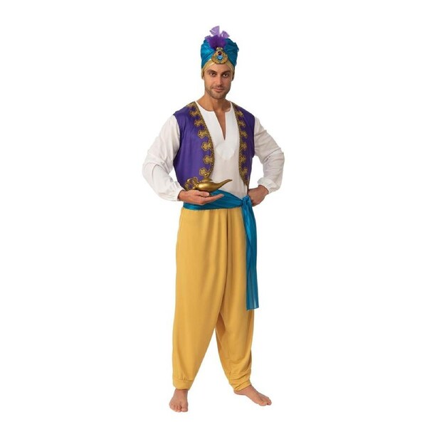 Rubies Sultan Arabian Prince Adults Dress Up Halloween Party Costume Standard