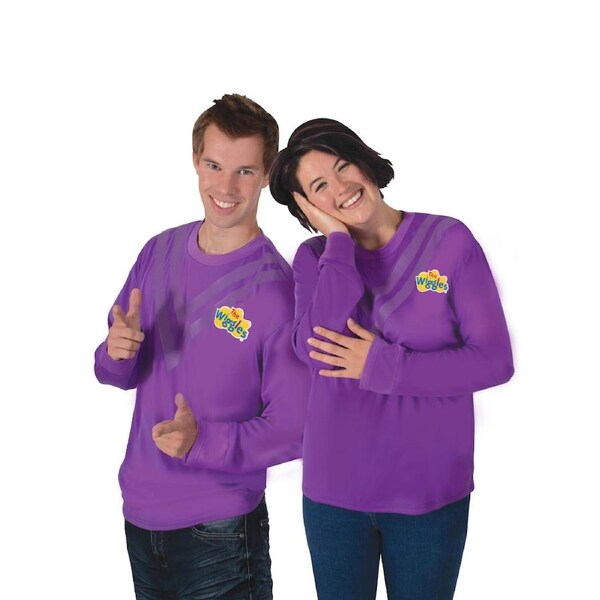Rubies Purple Wiggle Unisex Adults Top Dress Up Halloween Party Costume Standard