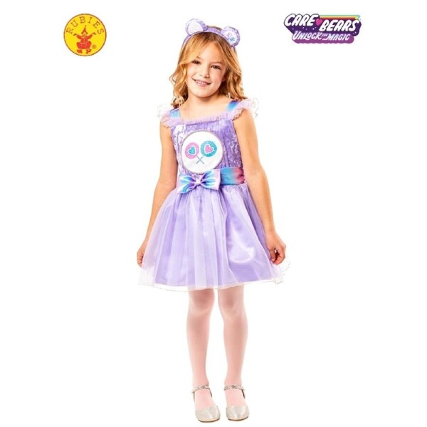 Marvel Carebears Share Bear Tutu Kids Dress Up Halloween Party Costume M