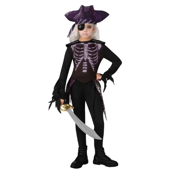 Rubies Ghost Ship Pirate Girls Dress Up Halloween Party Scary Costume L
