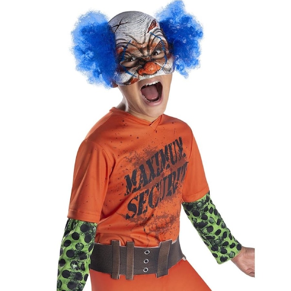 Rubies Maximum Security Criminal Scary Dress Up Halloween Party Costume L