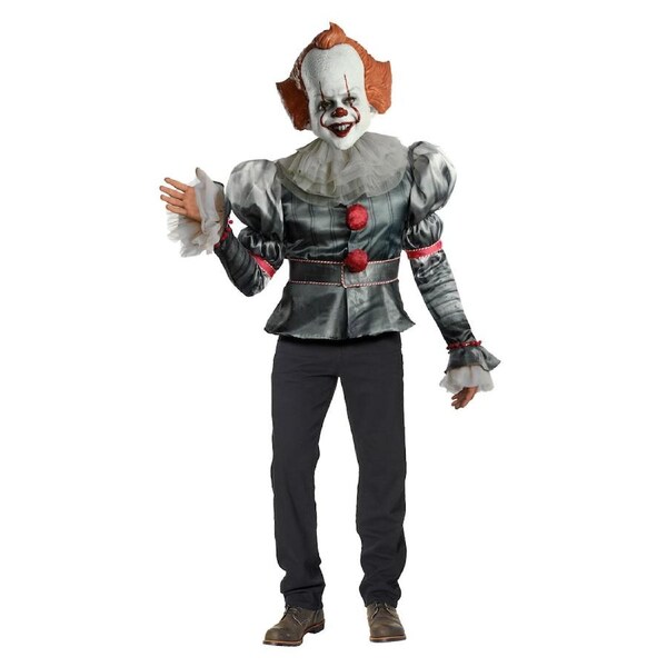 Marvel Pennywise IT Chapter 2 Deluxe Dress Up Halloween Party Costume XL