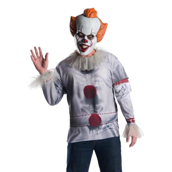 Pennywise 'It' Movie Top Dress Up Halloween Party Costume Standard