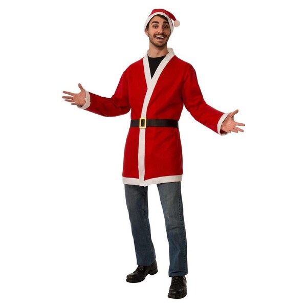 Rubies Santa Jacket Set Adults Dress Up Christmas Party Costume XL