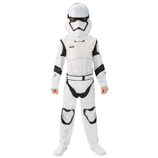 Star Wars Stormtrooper Classic Kids Dress Up Halloween Party Costume 3-5