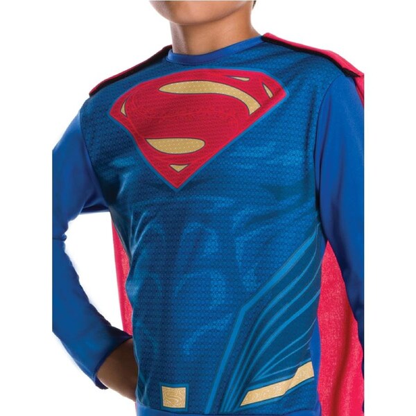 Dc Comics Superman Opp Kids Dress Up Halloween Party Costume Jumpsuit 6-8