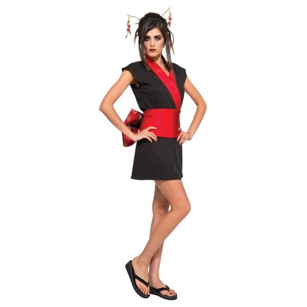 Rubies Geisha Women/Adults Japanese Dress Up Halloween Party Costume S