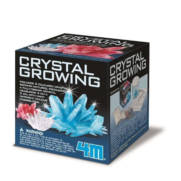 4M Crystal Growing Kit Educational Art/Craft Kids/Toddler Activity Toy 10y+