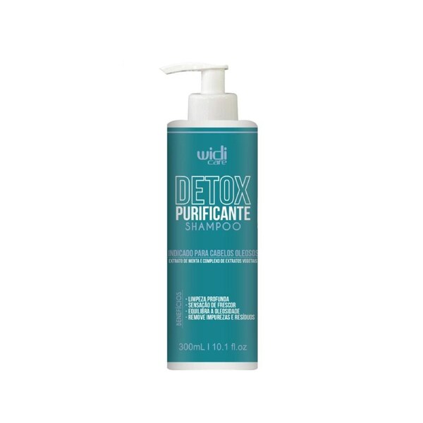 WIDI CARE - Detox Purifying Shampoo for Oily Hair, 300ml - Deep Cleansing, Controls Oiliness, Balances Scalp