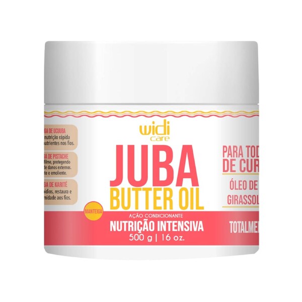 WIDI CARE - Mane Butter Oil - Ultra-Nourishing Hair Treatment with Shea, Ucuuba, Pistachio Butters & Jojoba Oil - 500g