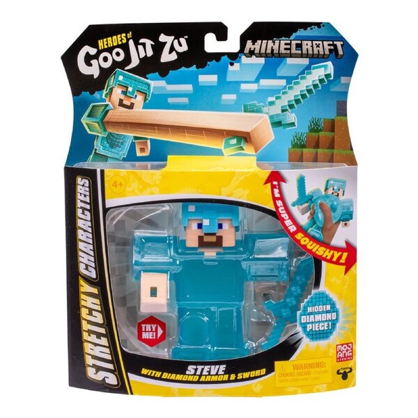 Heroes Of Goo Jit Zu Minecraft Hero Action Figure Kids Toy Assorted 4y+