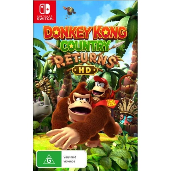 Donkey Kong Country Returns HD Nintendo Switch