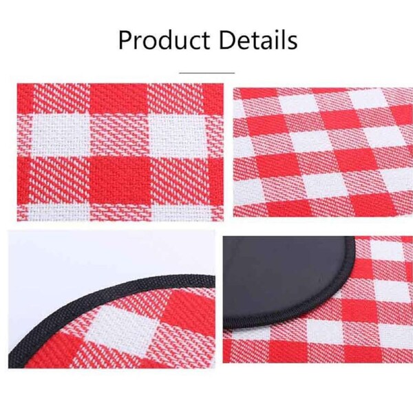 Nevenka Waterproof Picnic Blanket 3 Layered Foldable Outdoor Picnic Mat Perfect for Park and Beach-Brown 200X300 CM